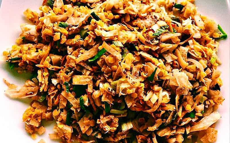 کتو غذای معروف سریلانکایی در راهنمای سفر به سریلانکا - گروه مسافرتی گردشگران شیراز-راهنمای سفر به سریلانکا 