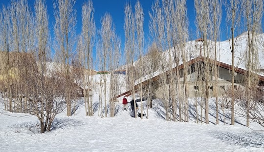 شهرستان سپیدان در فصل زمستان - گردشگران شیراز
