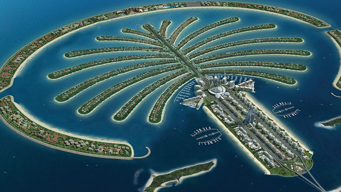 جزیره پالم جمیرا در دبی