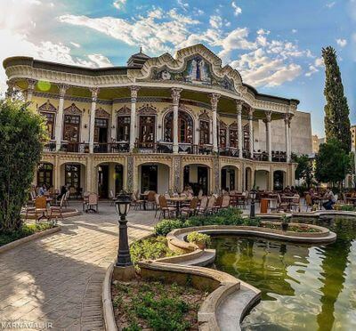عمارت شاپوری شیراز - بهترین کافه‌های شیراز - گردشگران شیراز