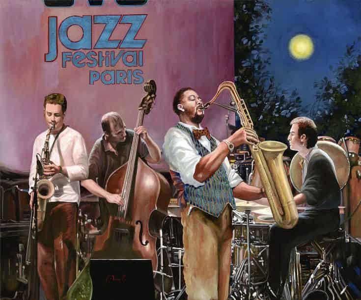 فستیوال جاز در مونتخو سوئیس - گردشگران شیراز