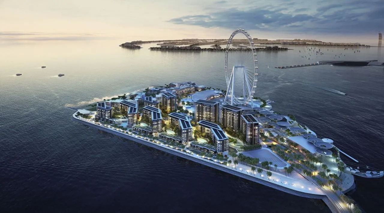 نمایی بسیار زیبا از BLUEWATERS ISLAND AND THE BEACH، JBR در دبی-گردشگران شیراز