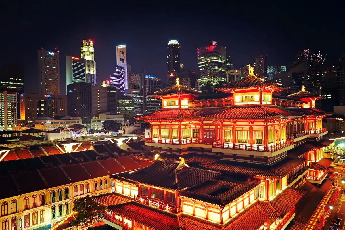 مرکز خرید Chinatown در سنگاپور-گردشگران شیراز