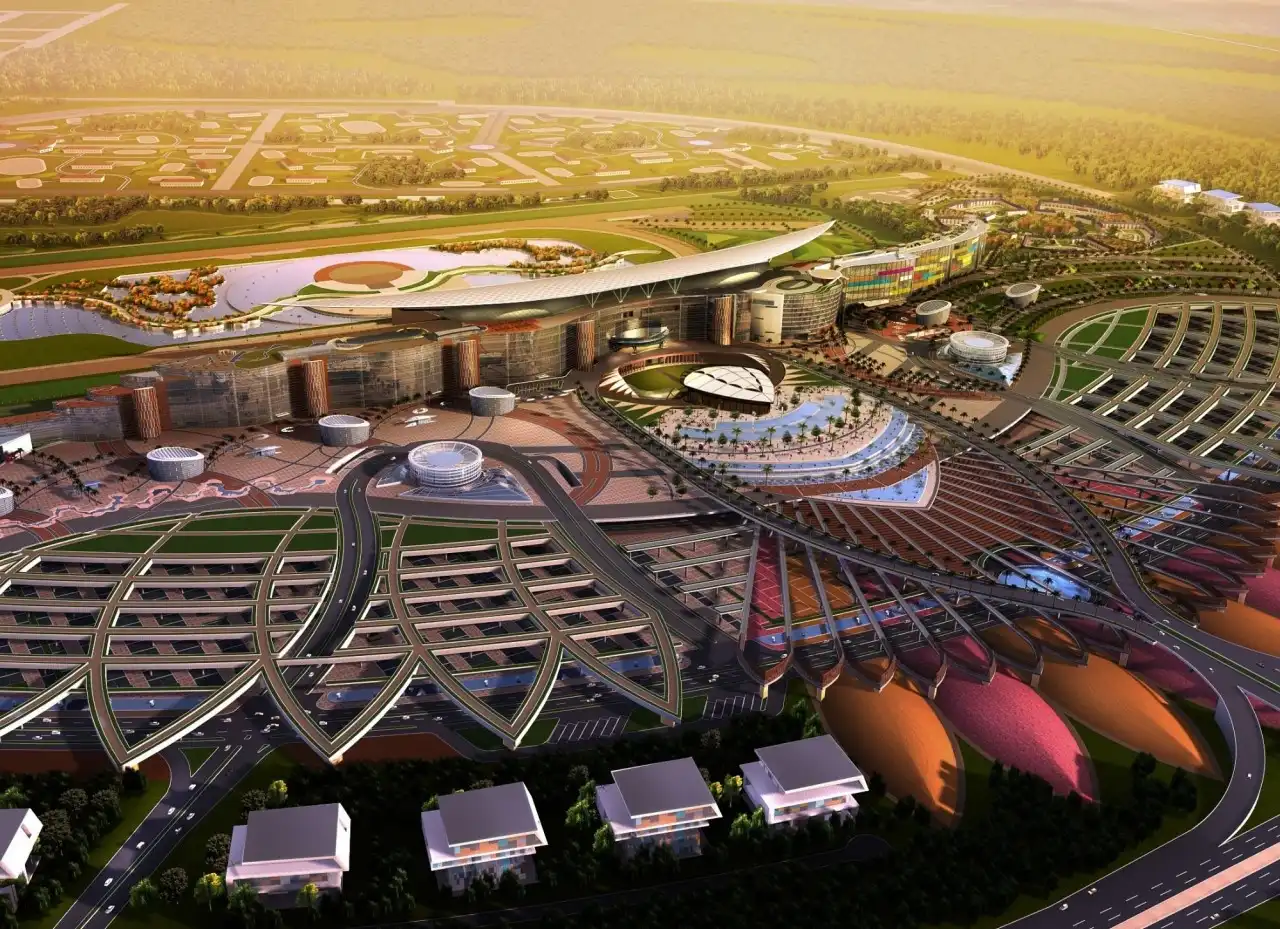 نمایی بسیار جذاب از Meydan Racecourse در دبی-گردشگران شیراز