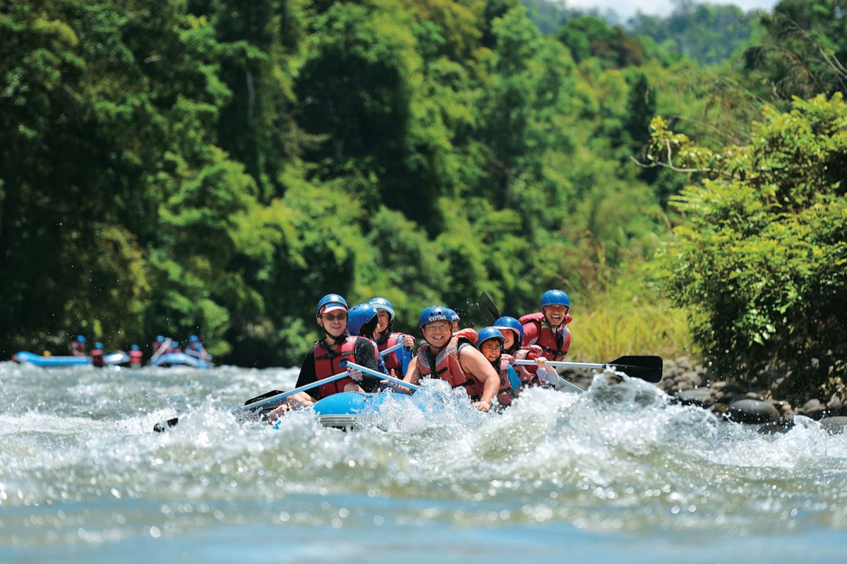 راهنمای جامع تفریحات ماجراجویانه در مالزی- White water Rafting در Sabah-گردشگران شیراز