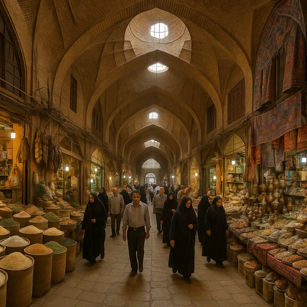 جشنواره گلاب گیری کاشان - گردشگران شیراز