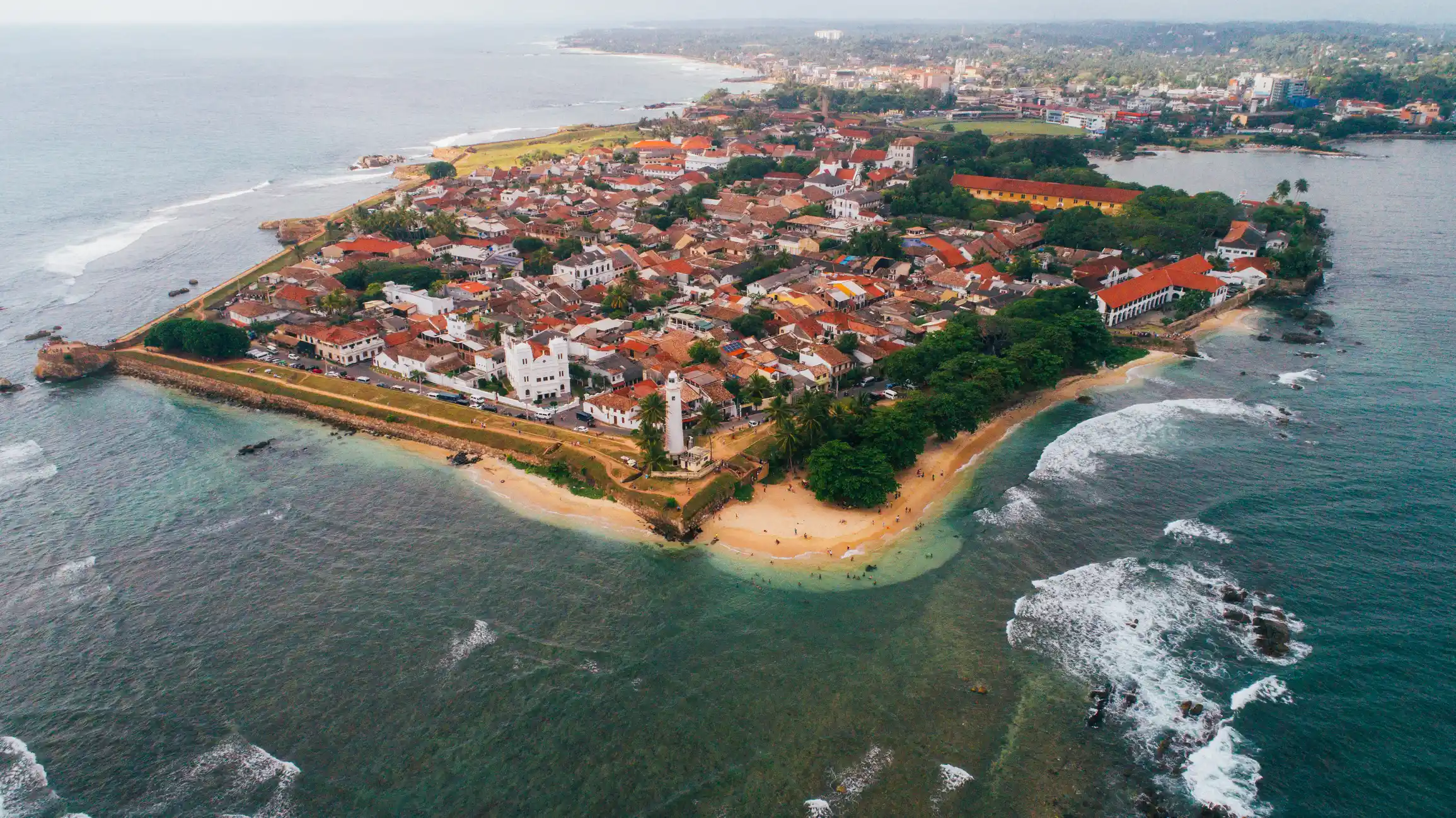 برنامه ۷ روزه سفر به سریلانکا-نمایی فوقالعاده از Galle Fort در سریلانکا-گردشگران شیراز