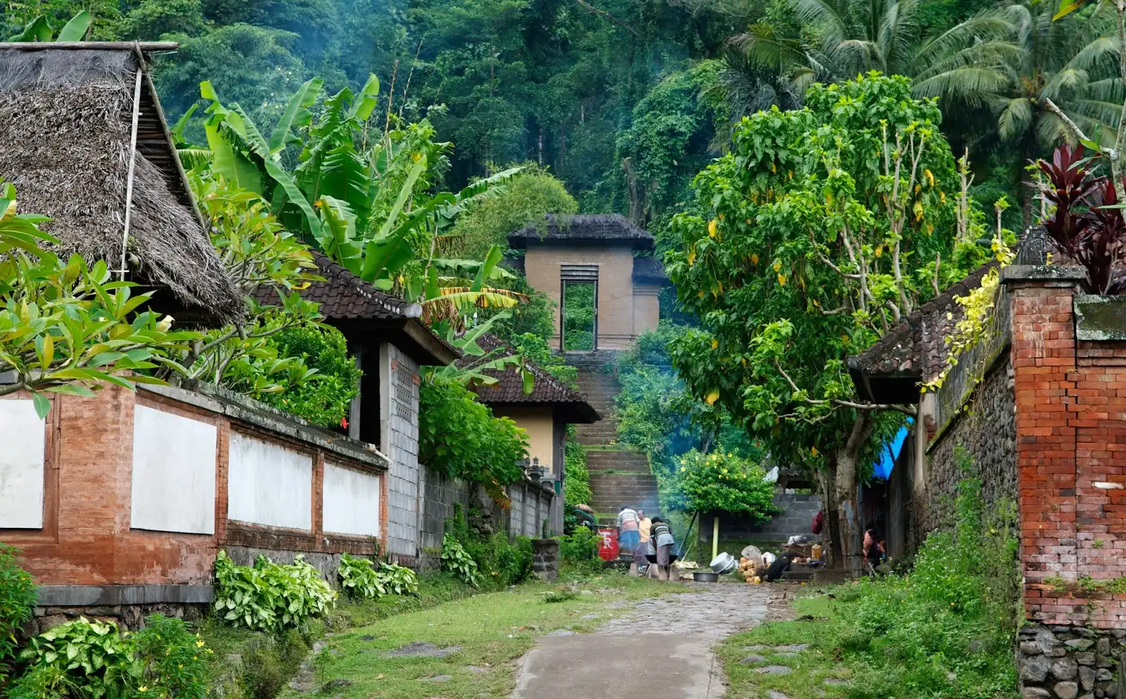 جاهای دیدنی کمتر شناخته شده بالی-نمایی از Seraya Bali Village-گردشگران شیراز