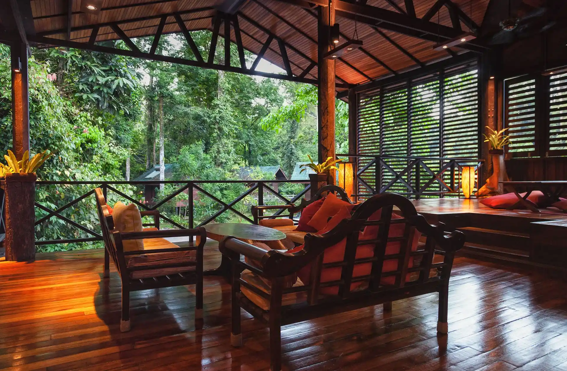 بهترین هتل های کوالالامپور-نمایی جذاب از Borneo Rainforest Lodge مالزی-گردشگران شیراز