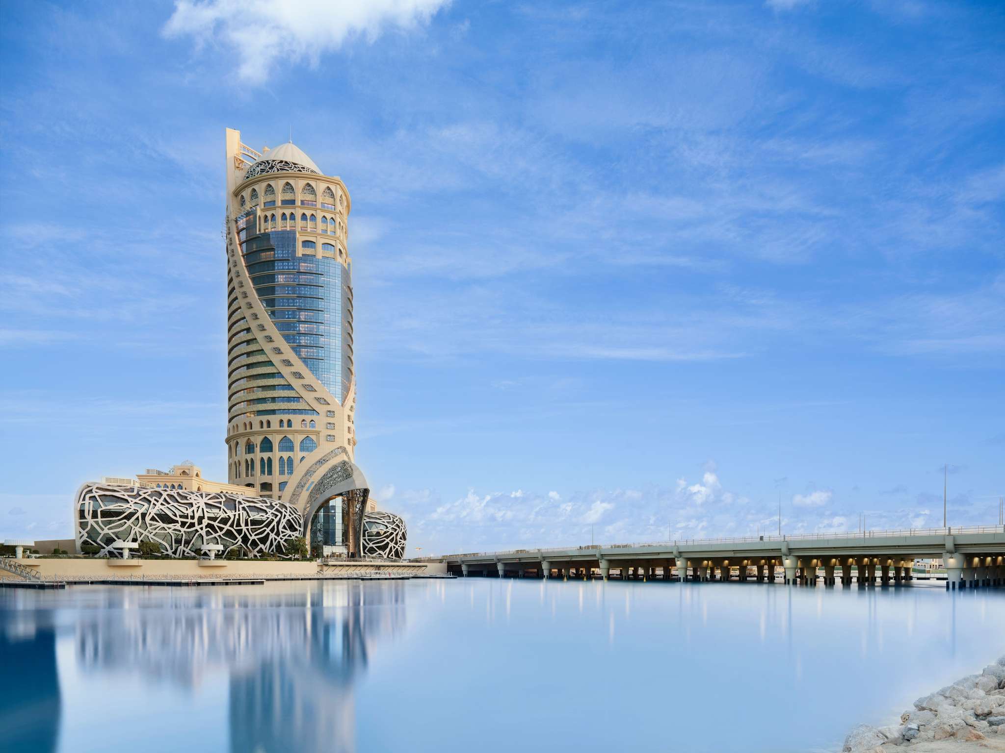 بهترین هتل های قطر-نمایی از Mondrian Doha قطر-گردشگران شیراز