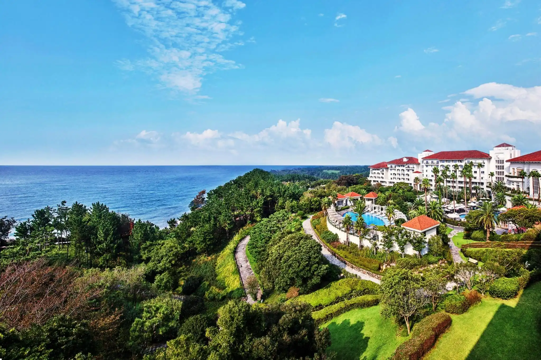 بهترین هتل های کره جنوبی-نمایی Shilla Jeju Hotel کره جنوبی-گردشگران شیراز