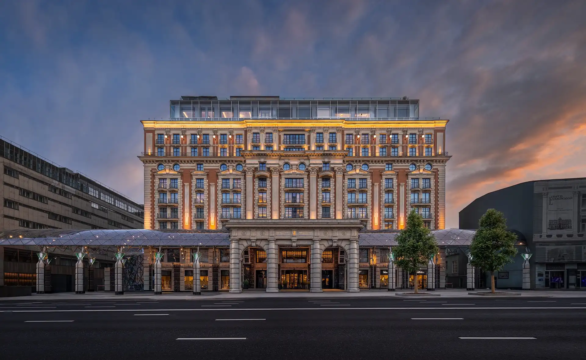 بهترین هتل های روسیه-نمایی از The Ritz-Carlton Moscow روسیه-گردشگران شیراز