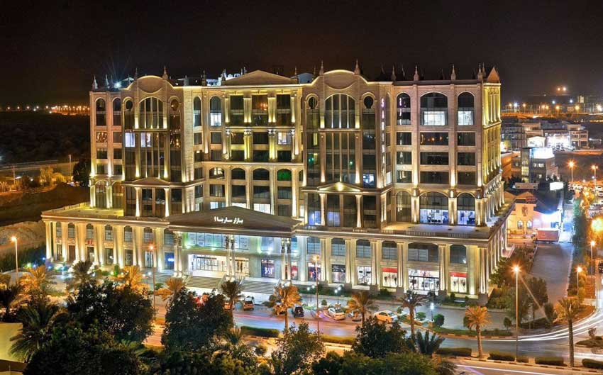 مراکز خرید کیش - سارینا مال کیش - گردشگران شیراز